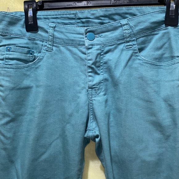 CULTURE CALL TEAL JEANS SZ 31/WAIST - Picture 3 of 9